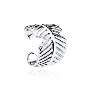 Cercel ear cuff din argint model frunza DiAmanti Z1882UR-DIA (Argint 925‰ 1,8 g.)